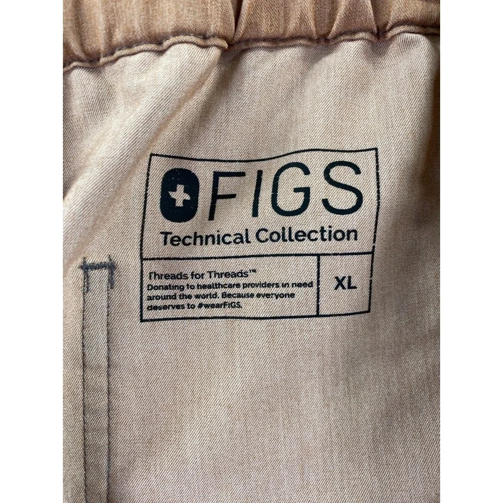 FIGS Men's XL Pisco Technical Collection Scrub Pants Mauve Straight Leg Medical